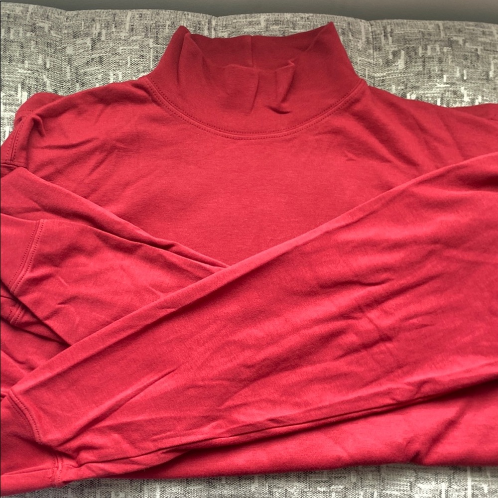 L.L. Bean Crimson Long Sleeve Shirt